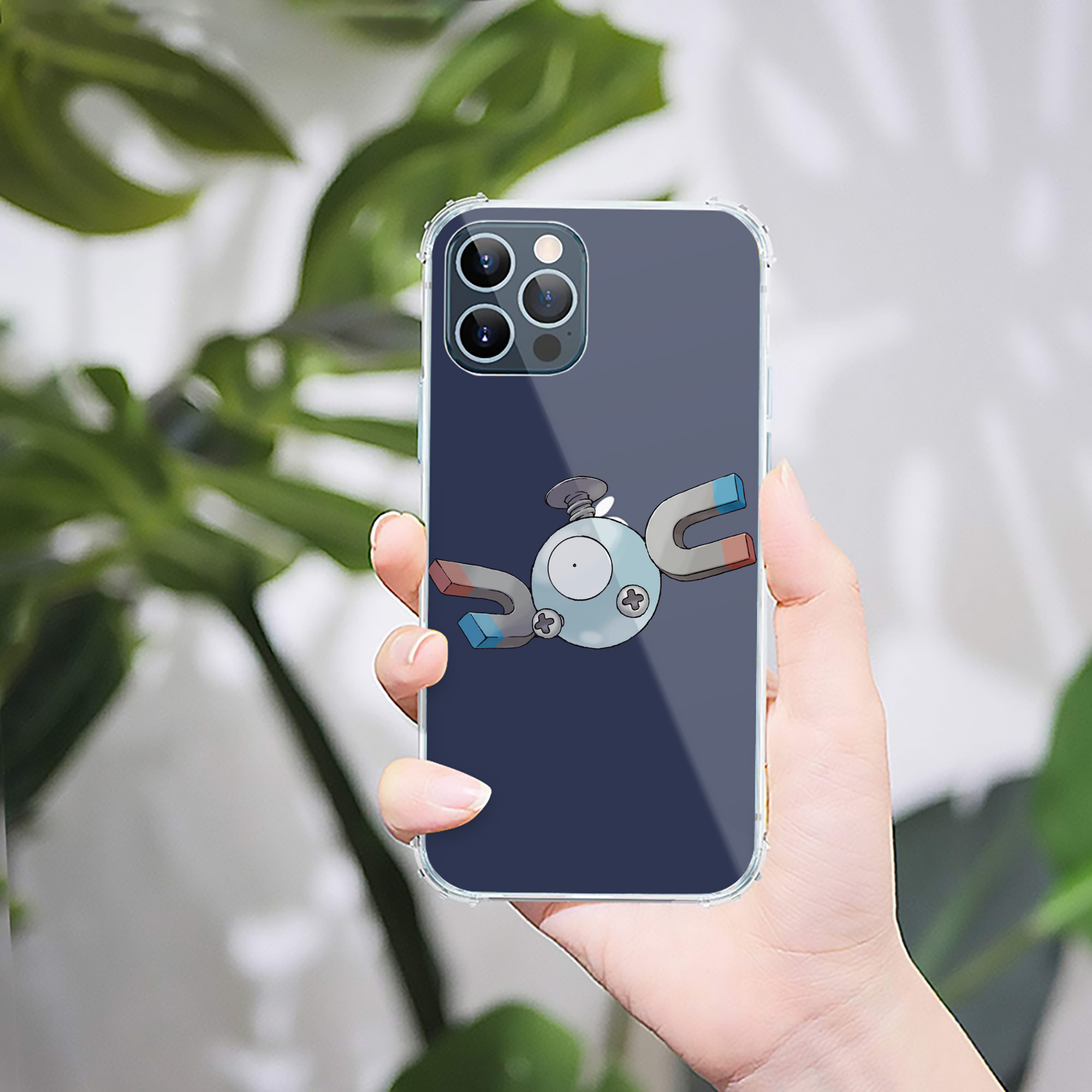 （画像用） ポケットモンスター Pokémon 【iPhone 12シリーズ対応】透明スマホケース（クリアソフトケース）